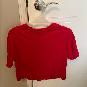 Dynamite Vibrant pink Crop Top